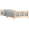 vidaXL Kids Bed Frame 90x200 cm Solid Wood Pine