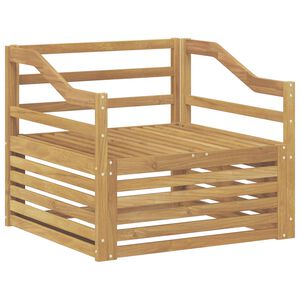 vidaXL Outdoor Sofa White
