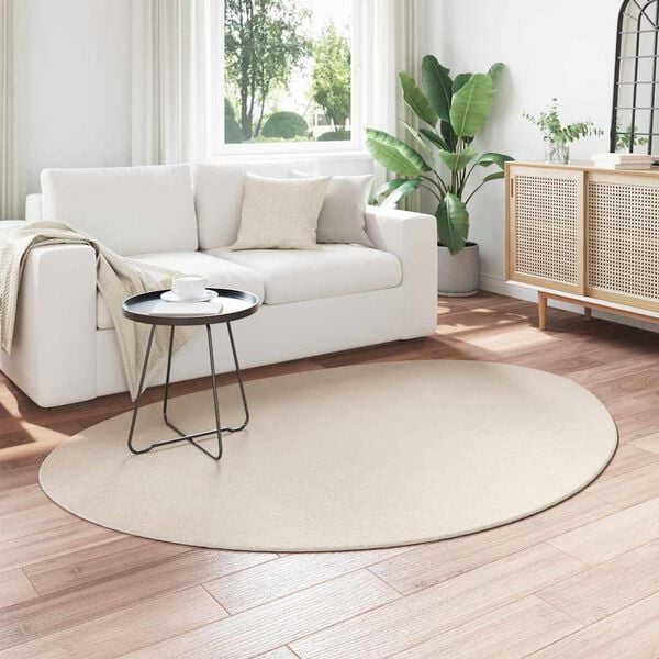 vidaXL Area Rugs HUARTE Beige 140 x 200 cm Polyester