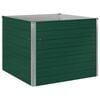 vidaXL Raised Garden Bed | Green | Galvanised Steel | Large | Durable