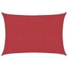 vidaXL Sunshade Sail 160 g/m&sup2; Red 2x3 m HDPE