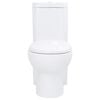 WC Ceramic Toilet Bathroom Corner Toilet White
