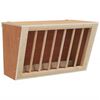 vidaXL Rabbit Hay Feeder 37x18,5x23 cm Solid Wood Fir