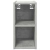 vidaXL Hanging Cabinet Concrete Grey 20 x 29.5 x 40 cm Engineered Wood