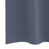 vidaXL Blackout Curtains with Rings 2 pcs Anthracite 175 x 140 cm
