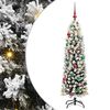 vidaXL Artificial Christmas Tree with 150 LEDs with Stand Green 150 cm