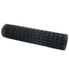vidaXL Euro Fence 1 x 10 m PVC-coated iron Grey