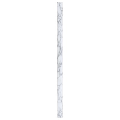 vidaXL Furniture Sticker Self-Adhesive Marble White 90x500 cm PVC