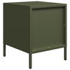 vidaXL Bedside Cabinets&nbsp;2 pcs Olive Green 35x39x43.5 cm Steel