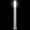 vidaXL Bollard Lights 3pcs 80 cm Stainless Steel IP44