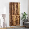 vidaXL Highboard Old Wood 69.5 x 34 x 180 cm Engineered Wood