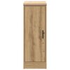 vidaXL Garage Storage Cabinet Artisan Oak 30x51x85 cm Solid Wood Pine