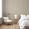 DUTCH WALLCOVERINGS Wallpaper Geometric Gold and Green