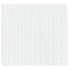 vidaXL Lace Curtain with Curtains Floral White 260 x 500 cm Polyester