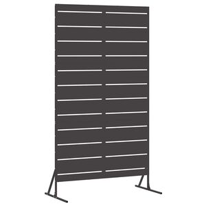 vidaXL Privacy Screen 100 x 50 x 180 cm Steel Black