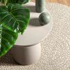 vidaXL Rug ZIZUR Cream &Oslash; 120 cm Jute Look Indoor and Outdoor
