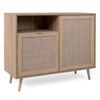 Finori Chest Bali 01A Sonoma Oak and Cane Print