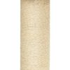 vidaXL Cat Tree with Sisal Scratching Posts Light Grey 155 cm