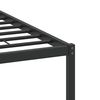 vidaXL Bed Frame without Mattress Sonoma Oak 120x190 cm Small Double Engineered Wood