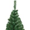 vidaXL Artificial Christmas Tree with 300 LEDs with Stand Green 210 cm