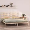 vidaXL Bed Frame without Mattress 200x200 cm Solid Wood