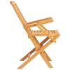 vidaXL Folding Garden Chairs 6 pcs 56x63x90 cm Solid Wood Teak