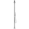 vidaXL Garden Shower 225 cm Stainless Steel