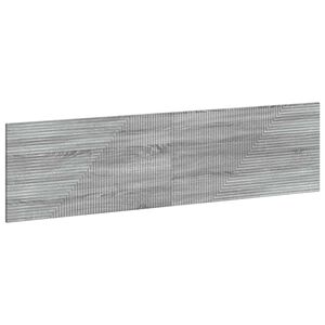 vidaXL Wall-Mounted Headboard HAARLEM Grey Sonoma Engineered Wood