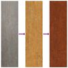 vidaXL Garden Wall Decoration 105x55 cm Corten Steel Bamboo Design