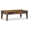 vidaXL Coffee Table Solid Wood Vintage 118x60x40 cm