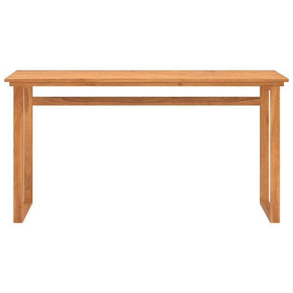 vidaXL Desk 120x45x75 cm Solid Wood Teak