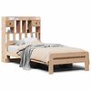 vidaXL Bookcase Bed without Mattress 75x190 cm Small Single Solid Wood Pine