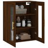 vidaXL Wall Mounted Cabinet Brown Oak 69.5x34x90 cm