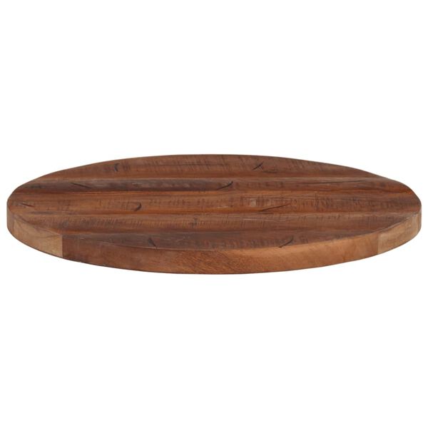 vidaXL Table Top &Oslash; 60x3.8 cm Round Solid Wood Reclaimed