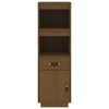 vidaXL Highboard Honey Brown 34x40x108,5 cm Solid Wood Pine