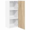 vidaXL Hanging Cabinet Sonoma Oak 40 x 31 x 100 cm Engineered Wood