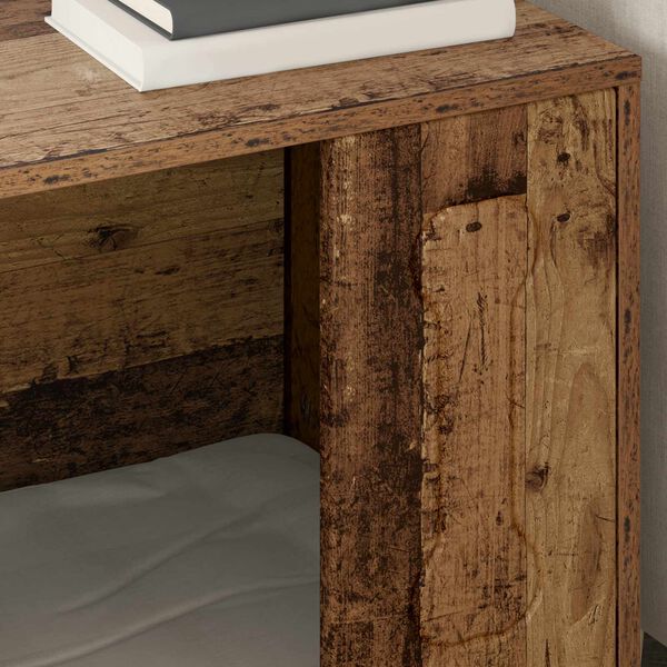 vidaXL Dog House Old Wood 44 x 42 x 49 cm Engineered Wood