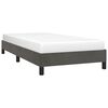 vidaXL Bed Frame without Mattress Dark Grey 90x190 cm Single Single Velvet