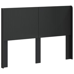 vidaXL Headboard Black Engineered Wood