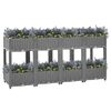 vidaXL Raised Bed 160x40x71 cm Polypropylene