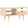 vidaXL TV Cabinet 90x35x45 cm Solid Mango Wood