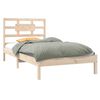 vidaXL Bed Frame without Mattress 90x200 cm Solid Wood