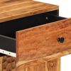 vidaXL Bedside Cabinet 50x33x60 cm Solid Wood Acacia