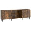 vidaXL TV Cabinet 150 x 31 x 50 cm Smoked Oak Engineered Wood