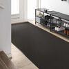 vidaXL Doormat Other Black 120 x 250 cm Polypropylene and vinyl