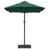 vidaXL Garden Parasol Green 385 x 209 x 244 cm Polyester