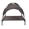 vidaXL Dog Bed Folding Manual Brown 90 x 81 x 80.5 cm Steel