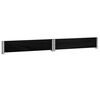 vidaXL Pallet Collar Black 100x100 cm Solid Wood Pine