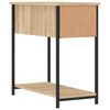 vidaXL Bedside Cabinet Sonoma Oak 30x60x60 cm Engineered Wood