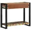 vidaXL Console Table Multicolour 90 x 33 x 75 cm Solid Reclaim Wood